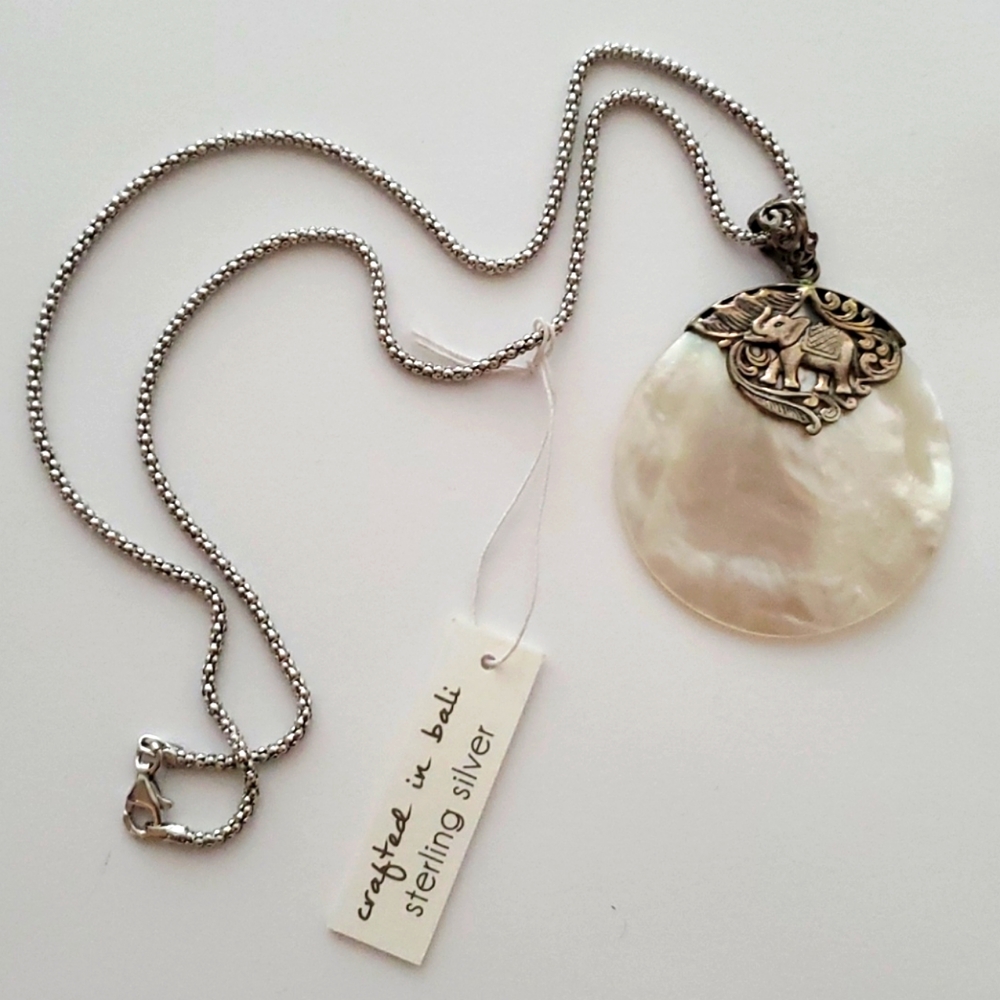 Pearl and Sterling Silver Necklace